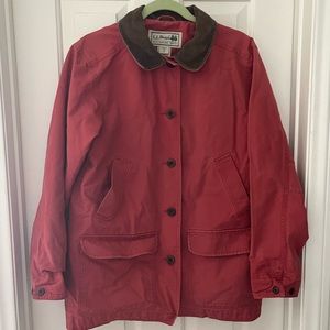 Vintage LL Bean Canvas Barn Coat